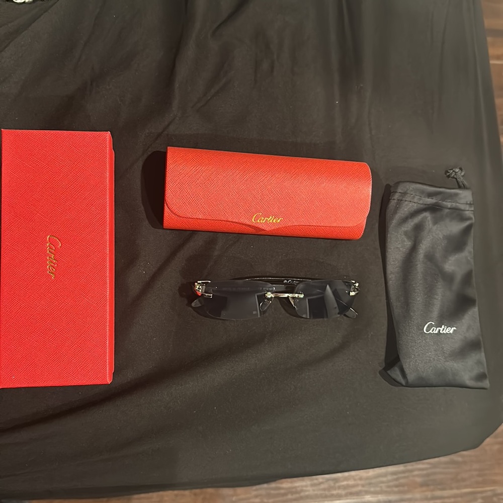 Cartier glasses black